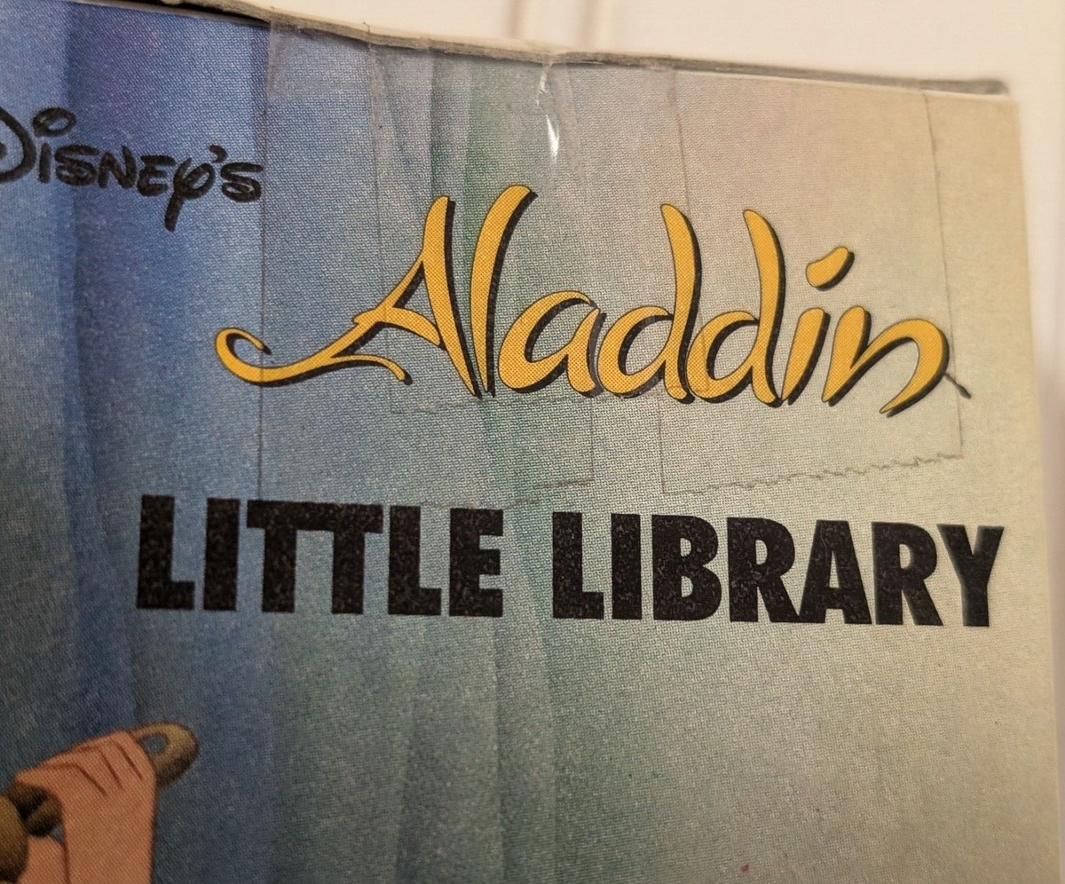 Vintage Disney's Aladdin Little Library Book Lot 1-4 1992 | eBay