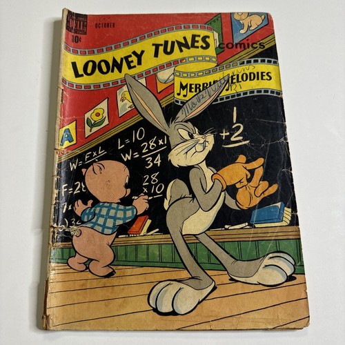 Looney Tunes # 84 | Incomplete | GOLDEN AGE DELL COMICS 1948 | Bugs