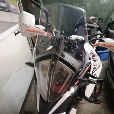 Windshield Front Visor Wind Screen For 790 890 ADVENTURE / R / RALLY 2023-2024