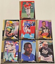 1994 Upper Deck PREDICTOR Award Winners Football Inserts Complete Ur Set,U Pic 1