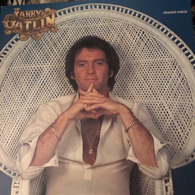 Larry Gatlin The Gatlin Brothers Band Straight Ahead 70s Country Rock Record Lp
