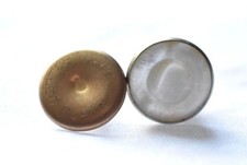 Pair Unmatched Tuxedo Shirt Studs Snap Link MOP Men's Formal Wear Accessories