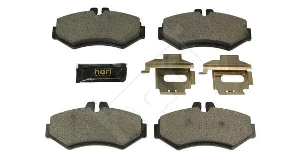 248 880 HART Brake Pad Set, disc brake for MERCEDES-BENZ,PUCH,VW 