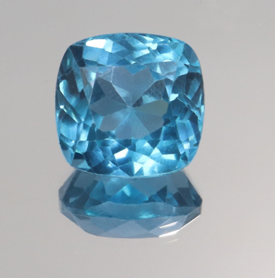 7.35 Ct Natural Ceylon Blue Spinel Cushion Cut Loose Faceted Gem