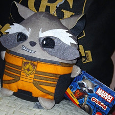 Marvel Rocket Raccoon Plush Guardians of the Galaxy Washable