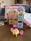 Vintage Mattel Kelly Playland Playset 2001 Set missing 1 drink cup sis of barbie