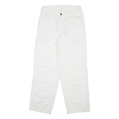 SHERWIN WILLIAMS Herren Baumwoll-Hosen Weiß Relaxed Gerade W27 L27