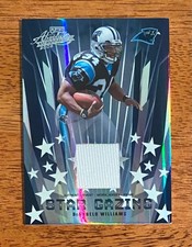 DeAngelo Williams 2006 Absolute Star Gazing Jersey Prime 36/50 Panthers