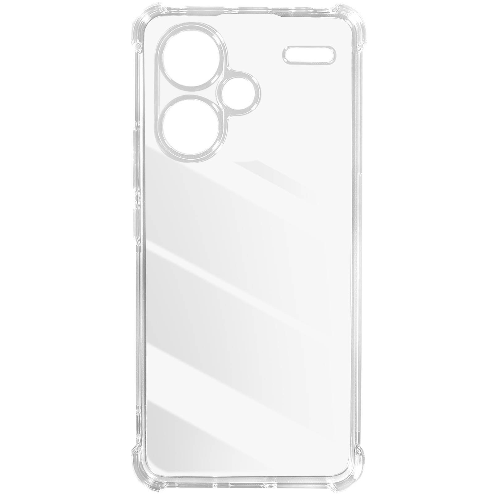Coque antichoc Redmi Note 13 Pro Plus transparente avec angles renforcés iMak