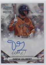 2023 Bowman Sterling Prospect Wave Refractor /125 Drew Gilbert #PA-DG Auto 0c4l