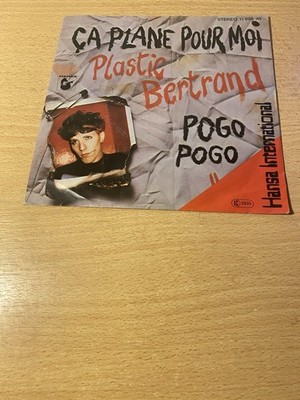 7'' PLASTIC BERTRAND * Ca Plane Pour Moi (MINT-) DISCO PUNK ROCK