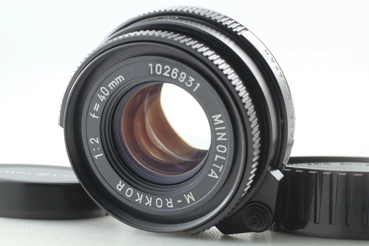 Minolta M Rokkor 40mm F2 for sale - eBay