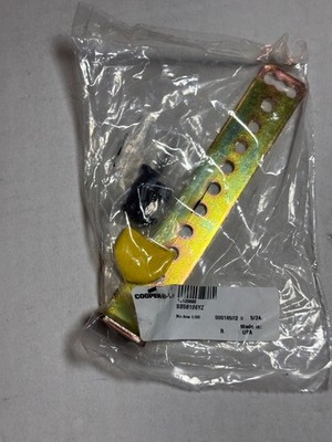 Eaton Cooper B-Line SB58106YZ 6'' Metal Cable Tie Bracket Kit Yellow Zinc New
