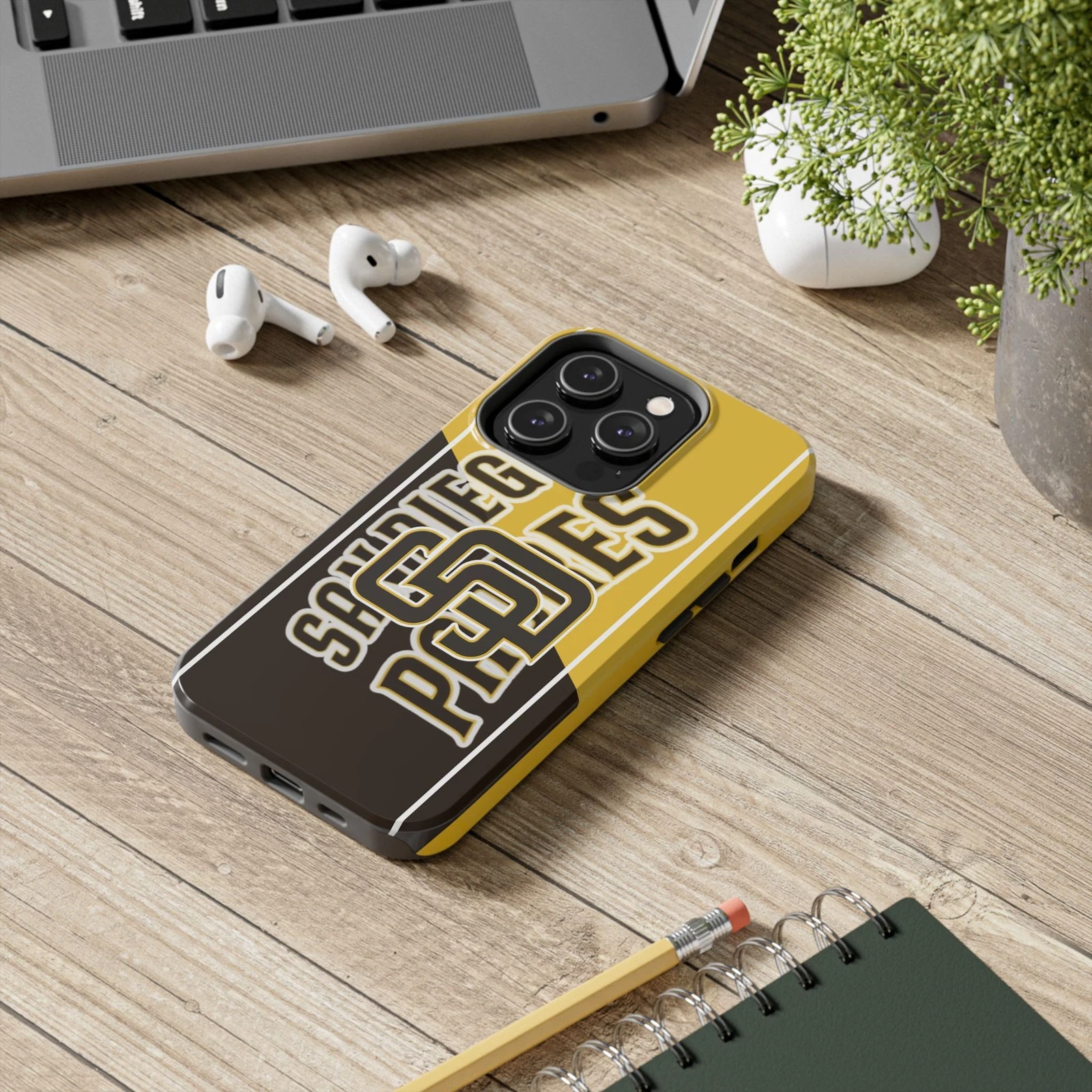 San Diego Padres Phone Case, Baseball Fan Gift Samsung Galaxy Apple Iphone