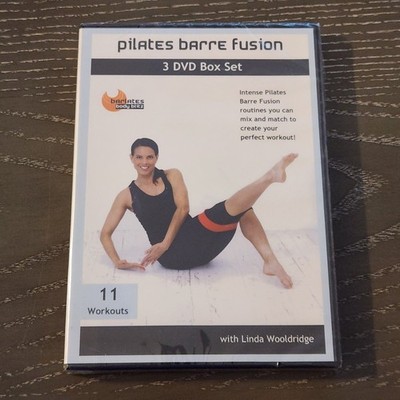 Pilates Barre Fusion 3 DVD Box Set Linda Wooldridge 11 Workouts Rare New Sealed
