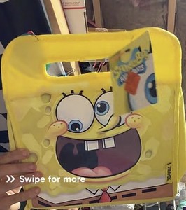 SpongeBob Thermos Brand Insulated Lunch bag (2010 Viacom)