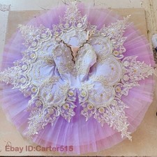 Professional Ballet Tutus Purple Swan Ballerinas Adult Dance Costumes Girl Dress