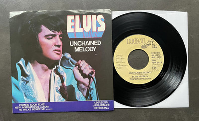 7'' Elvis Presley - Unchained Melody - US RCA Promo