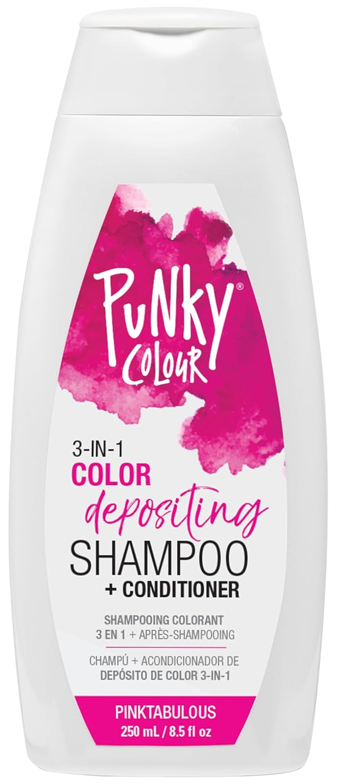 Colour 3-In-1 Color Depositing Hair Cleanser & Conditioner, 8.5 Fl Oz. (Pinktabu