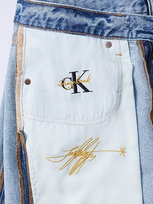 Calvin Klein x Jungkook 90s Straight Jeans Rebel 32x32 CKJK Official