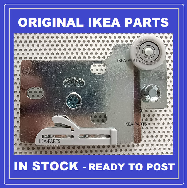 Soporte IKEA 124335 PAX IZQUIERDO para algunos armarios puerta corredera nuevo pieza ORIGINAL