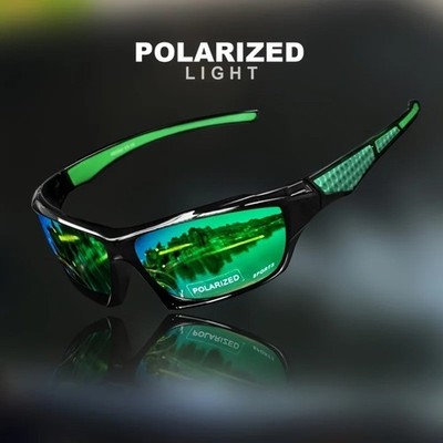 New 2025 Polarized Vertex Men AntiGlare Fishing Cycling Driving Sport Sunglasses
