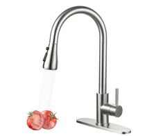 Kitchen Sink Faucet Sprayer Commercial Utility Stainless Steel 3 Functions NEW