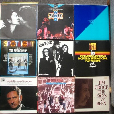 10 LPs  WHO, Alice Cooper, Scaffold  ua.  (fast) geschenkt  2.- je LP   !! '''' !!