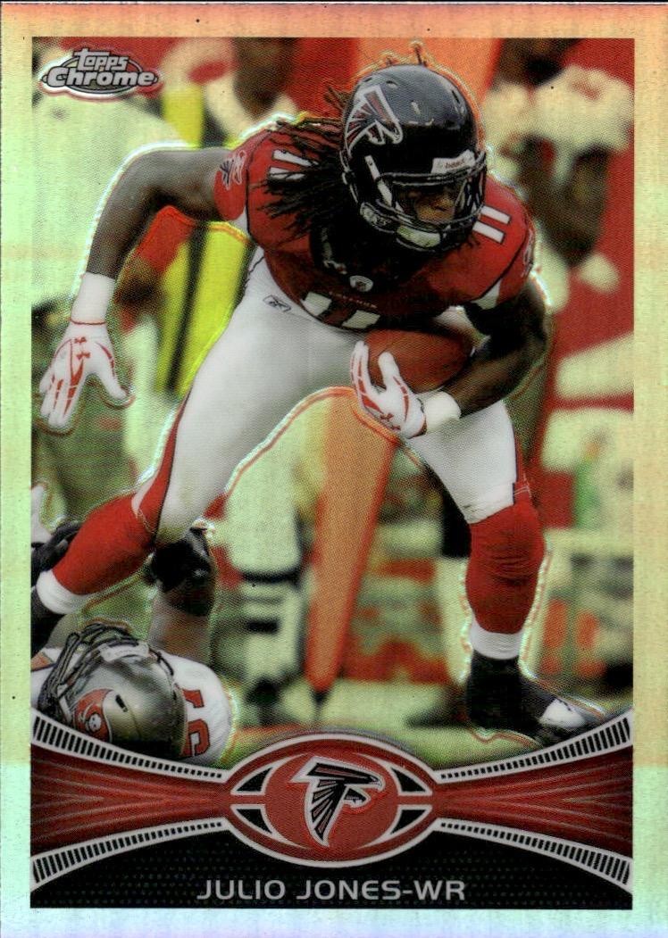 2012 Topps Chrome #217 Julio Jones Refractors