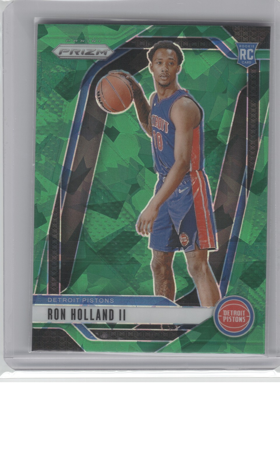 2024-25 Panini Prizm #269 Ron Holland II Prizms Green Ice B2R3C149