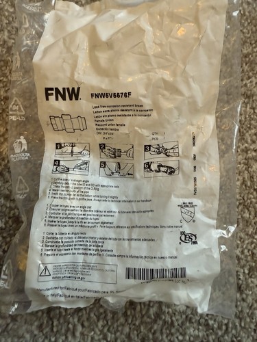 FNW FNW5V5576F Figure 5V5576 3/4 in. Copper Press x FPT Brass Union