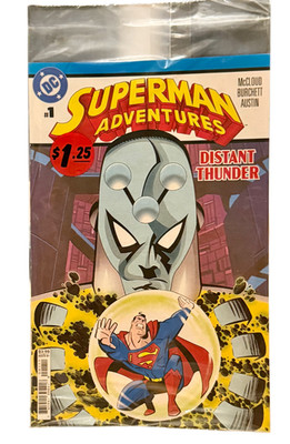 SUPERMAN ADVENTURES: DISTANT THUNDER #1 DC  Dollar Tree Variant New Sealed