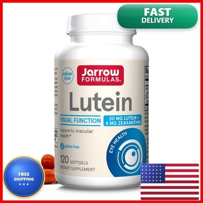 Jarrow Formulas Lutein 20 mg - 120 Softgels - with Zeaxanthin