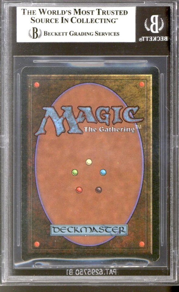 Magic MTG Beta Clone BGS AA MODERATELY PLAYED MP Inked Corners INK - Image 2 of 3