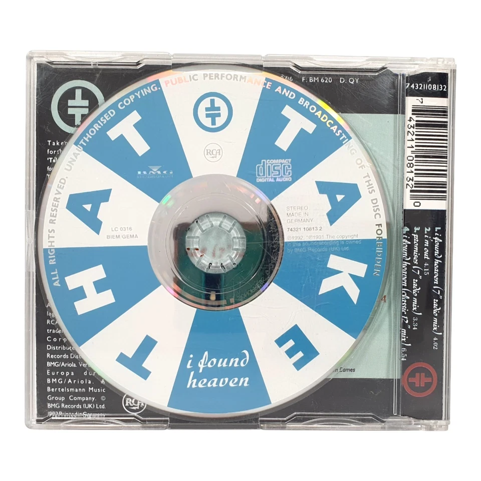 Take That – I Found Heaven CD Pop 90er Single - Bild 2 von 3