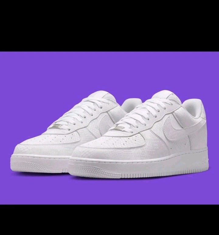 Nike x Kobe Bryant Air Force 1 Low Forever White IB0018-100 Men's