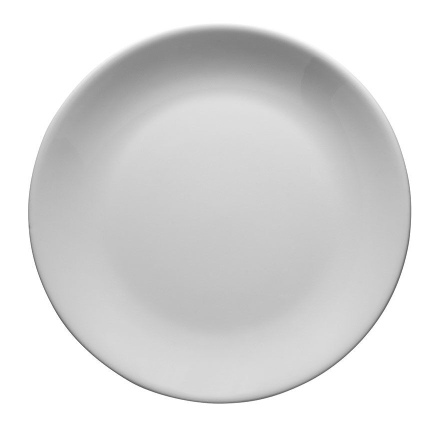 GGM Gastro (24 Stück) ENTITY - Teller - flach - Ø 280mm - Weiß