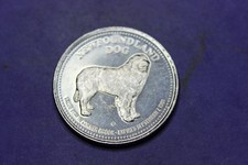 1981-TOKEN-MEDAL-NEWFOUNDLAND DOG-CITY OF CORNER BROOK-CANADA