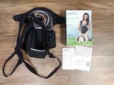 Evenflo Infant Baby Breathable Carrier, Black, 2 Positions, 7-26 lbs