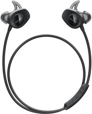 Bose SoundSport Wireless Bluetooth Headphones Earbuds Sweatproof Running Black
