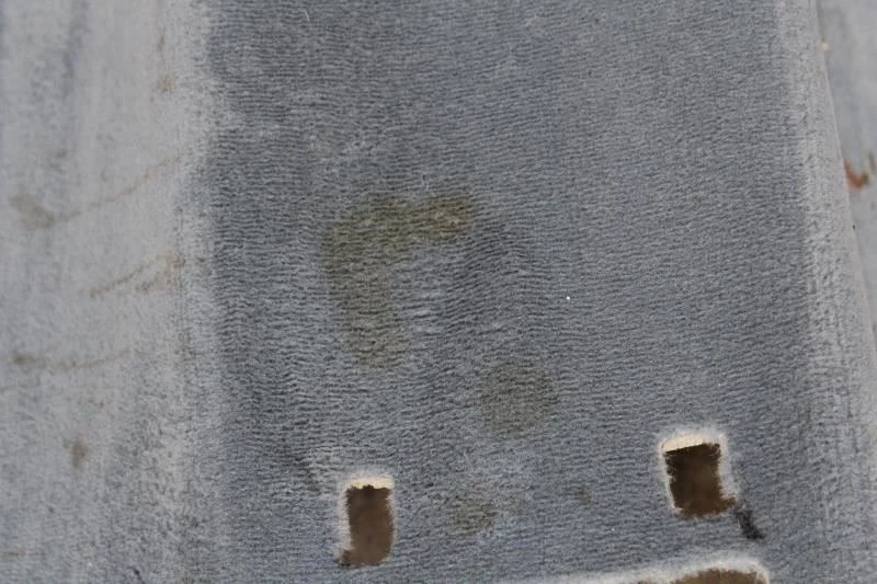 2003 2004 2005 2006 MERCEDES E320 E500 REAR CARPET RUG FLOOR BLUE 5D40 SEDAN — 第 3/4 张图片