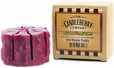 Candleberry Hot Maple Toddy Scented Candle Melts | Highly Scented Soy Blend Wax