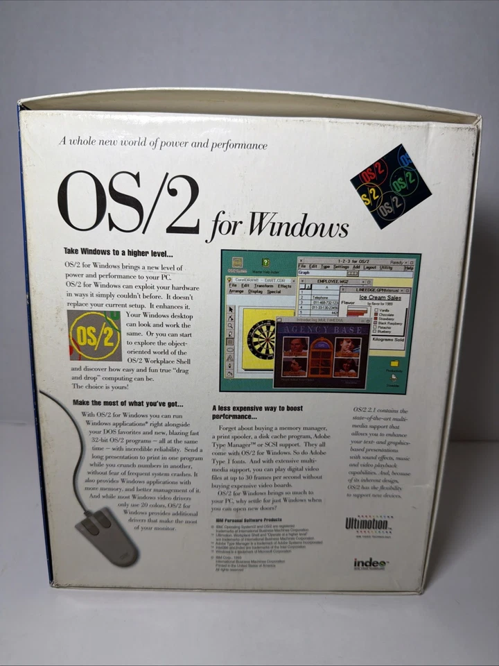 IBM OS/2 Version 2.1 Upgrade Edition (1993) - 3.5" Disks Used? VGC - Image 2 of 4