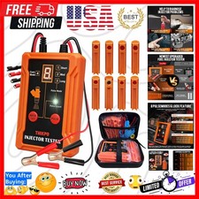 Universal Fuel Injector Tester and Cleaner Tool Kit, DIY Cleaning Tool Kit, 8...