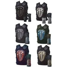 Roman Reigns Tactical Replica Vest Superman Punch Glove Costume-Onyx Black