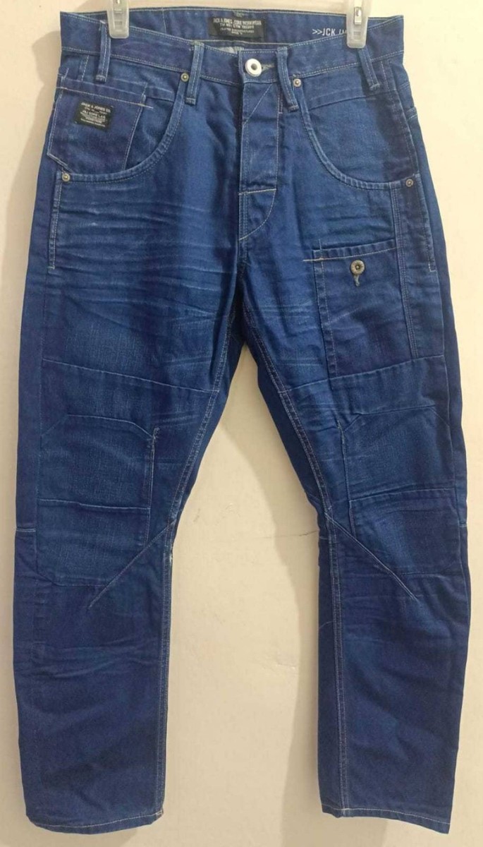 Jack & Jones CTM 7203011 Core MFG Denim Workwear Jeans Dark Blue