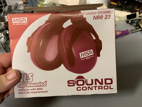 MSA NRR 23 10061535 Sound Control XLS Kappe montierte Kopfhörer