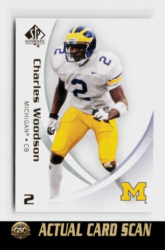 Charles Woodson #21 2010 SP Authentic card