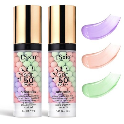 Primer For Face Before Makeup【SPF 50】【Even Skin Tone】【Oil Control】Protector S...