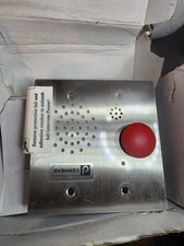 COMMEND IP vandal resistant 2-Gang station with one mushroom button C-ES962HM